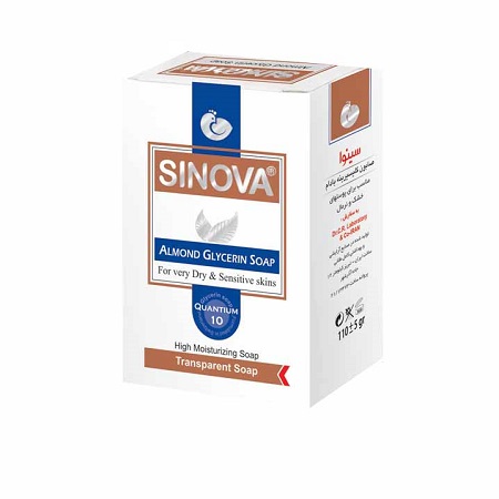 صابون گلیسیرین بادام سینوا